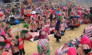 Sapa Tour + Bac Ha Market By Bus 2 Days 1 Night Hotel in Sapa